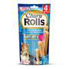 Inaba Cat Churu Rolls Cat Treats with Tuna and Scallop Flavor, 4 x 10 g