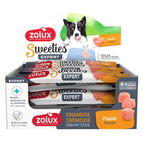 Zolux Sweeties Creamy Dog Treat with Chicken, 1 piece. 14 g