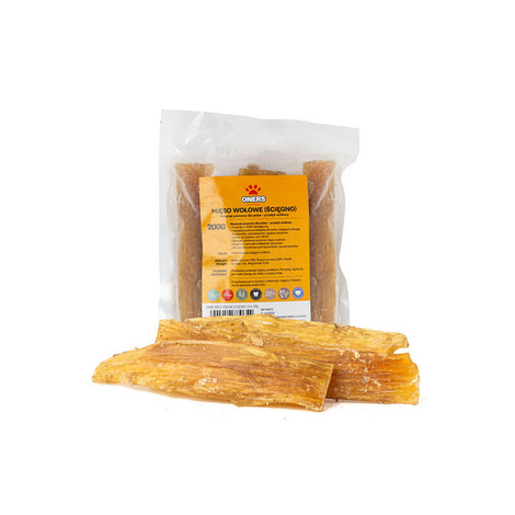 Oners Beef Tendon in Slices—A Natural Dog Treat and Chew Toy, 200 g
