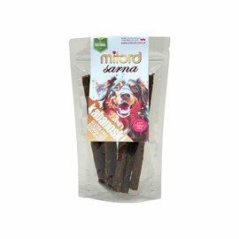 Milord Dog Treats: Roe Deer Kabanos Sausages, 80 g