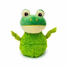 Buba Frogi Kum Kum Green Plush Dog Toy, 23 cm