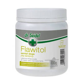 Dr. Seidel Flawitol Dietary Supplement for Senior Dogs, Powder, 400 g