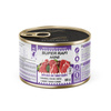 Super Rafi Mini Wet Dog Food for Small Breeds with Beef and Turkey Hearts, 185 g