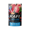 Rafi Wet Dog Food with Lamb, 500 g pouch