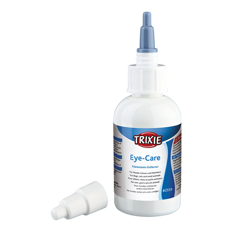 TRIXIE Eye Tear Stain Remover Drops for Dogs, Cats, and Rodents, 50 ml