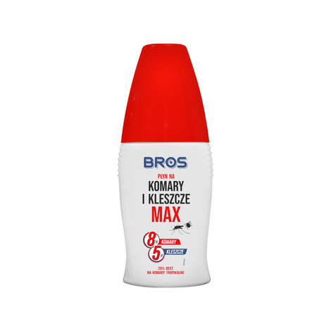 Bros Max Mosquito and Tick Repellent 25.77% DEET 50 ml
