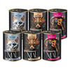 MAU Pâté and Fillet Wet Cat Food for Neutered Cats, Mixed Flavors, 6 x 400 g Set