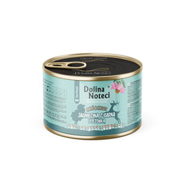 Dolina Noteci Superfood Wet Cat Food for Spayed Cats: Lamb with Venison and Echinacea, Pâté & Filet, 185 g