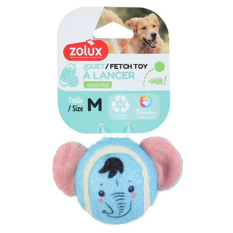 Zolux Dog Toy: Tennis Ball Elephant M
