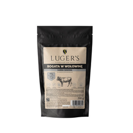 Luger’s Dry Dog Food Rich in Beef, 200 g