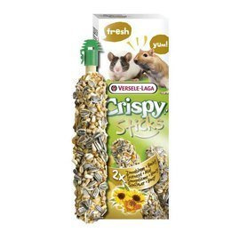 Versele Laga Crispy Sticks Supplemental Food for Mice and Gerbils, 2-Pack. 110 g