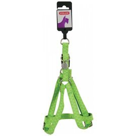 Zolux Mac Leather Adjustable Harness, 25 mm, Aquamarine