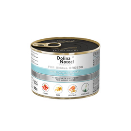 Dolina Noteci Premium Wet Dog Food for Small Breeds with Veal, Tomatoes, and Pasta, 185 g can