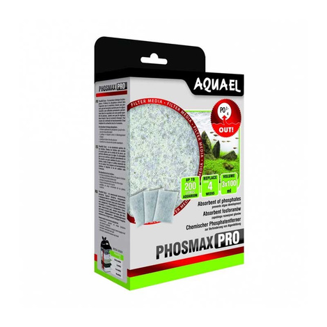 AQUAEL PhosMax PRO Chemical Filter Cartridge, 3x100 ml