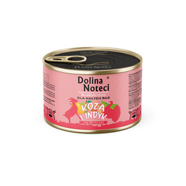 Dolina Noteci Superfood Wet Dog Food for Small Breeds: Goat and Turkey, 185 g