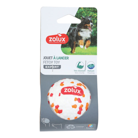 Zolux Etpu Dog Toy: Durable Fetch Ball, 6 cm
