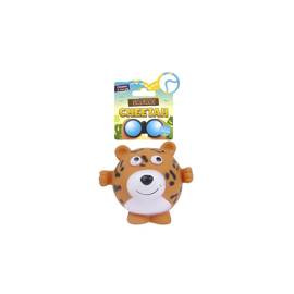Cooper &amp; Pals Squeaky Dog Toy: Safari Tiger, 10.5 cm
