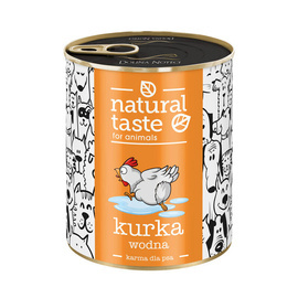 Natural Taste Waterfowl Wet Dog Food – Chicken Dish, 800 g