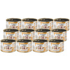 Super Rafi Mini Wet Food for Small Breed Dogs with Quail and Duck Liver, 12 x 185 g Set