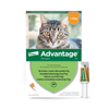 Advantage Flea Drops for Cats Up to 4 kg, 0.4 ml - 4 pcs.