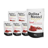 Dolina Noteci Premium Pure Wet Dog Food for Dogs with Allergies—Rich in Beef and Brown Rice, 10 x 500 g Set