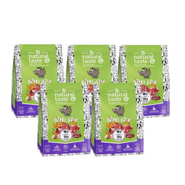 Natural Taste Wild Boar Dry Dog Food, 5 x 1 kg Set