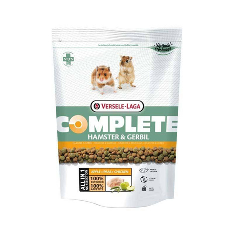 Versele Laga Hamster & Gerbil Complete Extruded Food for Hamsters, 500g