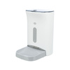 Trixie Automatic Pet Feeder for Dogs or Cats, White and Gray, 24 x 38 x 19 cm, 4.5 L