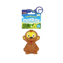 Squeaky dog toy - monkey