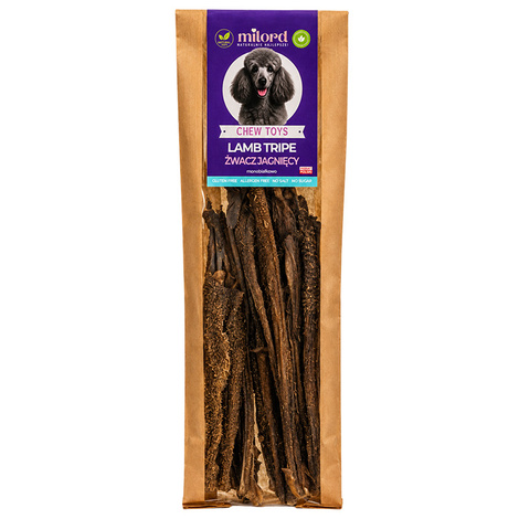 Milord Gryzak for Dogs: Dried Lamb Tripe, 150 g
