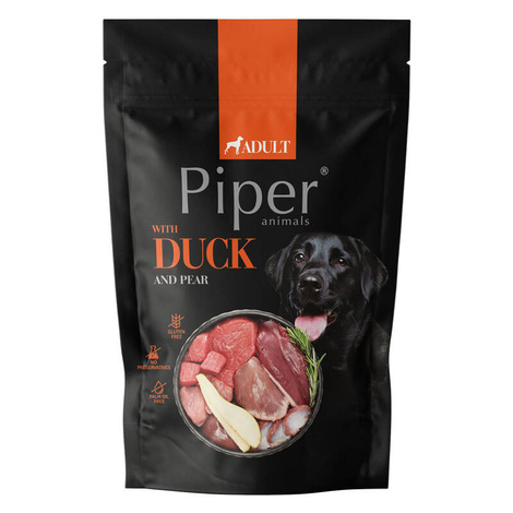 Piper Animals Wet Dog Food with Duck and Pear, 500 g