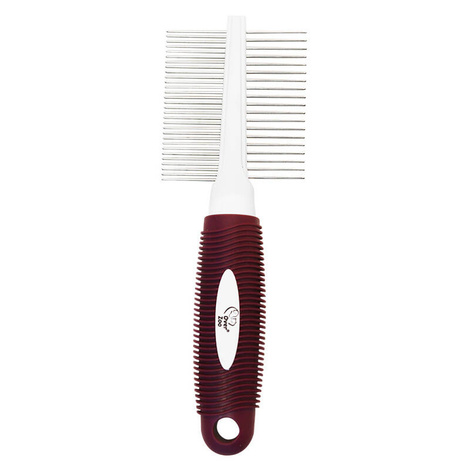 Over Zoo Double-Sided Plastic Comb for Dogs and Cats