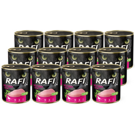 Rafi Cat Adult Wet Cat Food with Cod, 400 g