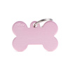 Engraved ID Tag for Dogs and Cats—Large Pink Bone 