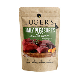 Luger's Daily Pleasures Wet Dog Food with Wild Boar and Pumpkin, 500 g