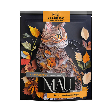 MAU Dry Cat Food: Duck with Thyme and Catnip, 700 g