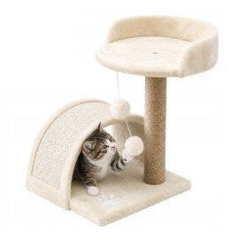 Gaczoo Cat Scratcher, Dark Gray, 55 x 45 x 143 cm