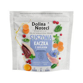Dolina Noteci Premium Dry Dog Food for Adult Small Breed Dogs: Duck & Rabbit, 1 kg