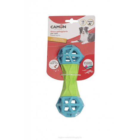 Camon Geometric Bone with Sound, Floating Dog Toy, 18 cm