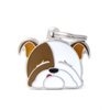 Engraved ID Tag for a Bulldog