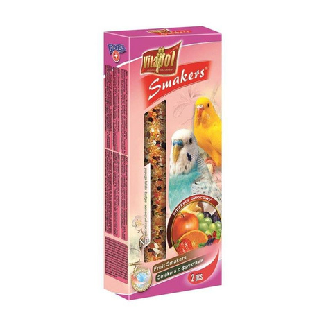Vitapol Smakers Fruit Bird Food, 2-pack. 90 g
