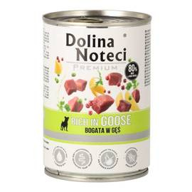 Dolina Noteci Premium Wet Dog Food, Rich in Goose, 400 g Can, LIMITED EDITION