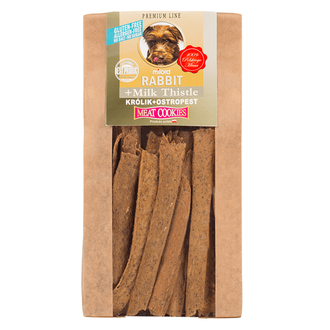 Dog Treat - Rabbit with Milk Thistle, 80 g