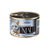 MAU Pâté and Fillet Wet Cat Food for Neutered Cats: Venison with Kamchatka Berries, 185 g