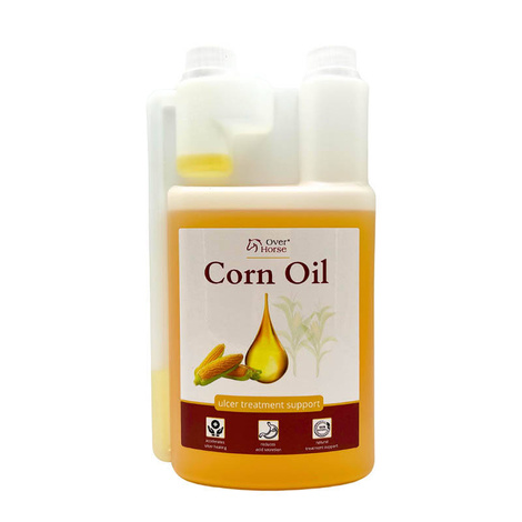 Over Horse Corn Oil Corn Oil for Horses 1 l