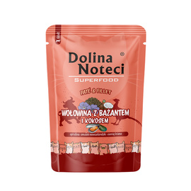 Mokra karma dla psa Dolina Noteci Superfood kaczka i przepiórka puszka 800 g