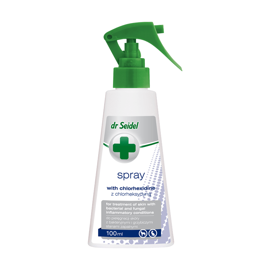 Dr. Seidel Chlorhexidine Spray for Dogs and Cats, 100 ml