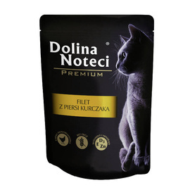 Dolina Noteci Premium Wet Cat Food with Chicken Breast Fillet, 85 g
