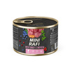 Mini Rafi Wet Dog Food with Turkey, 185 g