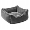 Dirty Dog Gray Dog Bed, 78x68 cm